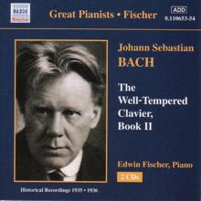 Edwin Fischer: The Well-Tempered Clavier, Book 2, BWV 870-893: Fugue