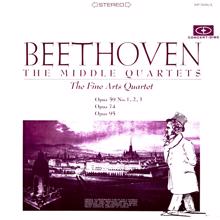Fine Arts Quartet: Beethoven: The Middle Quartets (Remastered from the Original Concert-Disc Master Tapes)