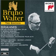 Bruno Walter: Brahms: Ein deutsches Requiem, Op. 45 & Alto Rhapsody, Op. 53