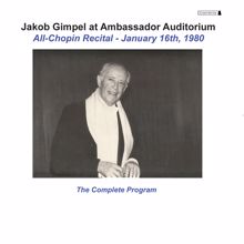 Jakob Gimpel: Jakob Gimpel at Ambassador Auditorium (Live)
