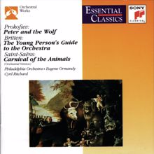 Eugene Ormandy: Prokofiev: Peter and the Wolf; Saint-Saens: Carnival of the Animals; Britten: The Young Person's Guide to the Orchestra