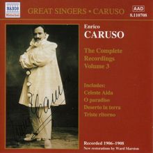 Enrico Caruso: Caruso, Enrico: Complete Recordings, Vol. 3 (1906-1908)