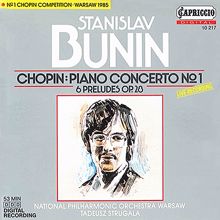 Stanislav Bunin: Chopin: Piano Concerto No. 1 - 6 Preludes, Op. 28