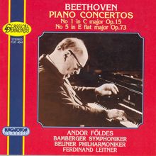 Andor Foldes: Beethoven: Piano Concertos Nos. 1 and 5