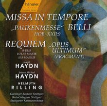 Helmuth Rilling: Haydn, J.: Missa in Tempore Belli / Haydn, M.: Requiem in B Flat Major (Excerpts)