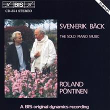 Roland Pöntinen: Back: Solo Piano Music