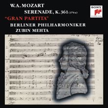 Zubin Mehta: Mozart: Serenade, K. 361