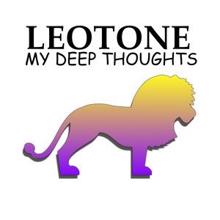 Leotone: Let Me Tell You Baby (Original Mix)