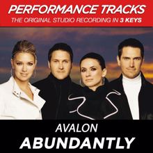 Avalon: Abundantly (Performance Track In Key Of E/Gb)