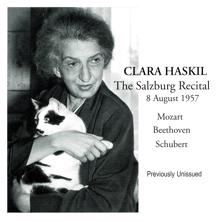 Clara Haskil: Clara Haskil The Salzburg Recital, 8 August 1957