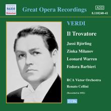 Jussi Björling: Verdi: Trovatore (Il) (Bjorling, Milanov, Cellini) (1952)