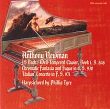 Anthony Newman: The Well-Tempered Clavier, Book 1, BWV 846-869: Prelude No. 19 in A major, BWV 864