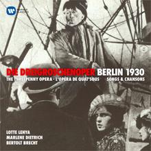 LOTTE LENYA: Kurt Weill: Die Dreigroschenoper (Berlin, 1929)