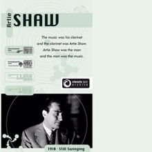 Artie Shaw: One Foot in the Groove