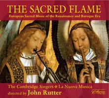 John Rutter: Choral Concert: Cambridge Singers - Gabrieli, G. / Monteverdi, C. / Palestrina, G.P. Da / Lasso, O. Di / Sweelinck, J.P. (The Sacred Flame)