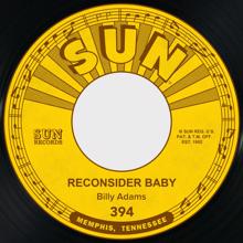 Billy Adams: Reconsider Baby / Ruby Jane