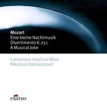 Nikolaus Harnoncourt & Concentus Musicus Wien: Mozart : Serenade No.13, 'Eine kleine Nachtmusik', Divertimento No.11 & A Musical Joke