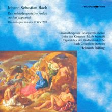 Helmuth Rilling: Bach, J.S.: Zufriedengestellte Aolus (Der) / Keyboard Concerto, Bwv 1054