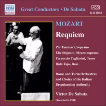 Victor de Sabata: Mozart: Requiem in D Minor (Tassinari, Tagliavini, De Sabata) (1941)