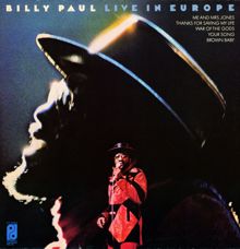 BILLY PAUL: Live In Europe