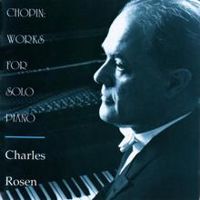 Charles Rosen: Chopin: Works for Solo Piano