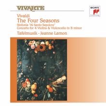 TAFELMUSIK: Vivaldi: The Four Seasons, Sinfonia in B Minor, RV 169 & Concerto for 4 Violins & Cello in B Minor, RV 580