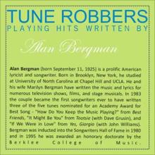 Tune Robbers: Tune Robbers Playing Hits Written By Alan Bergman