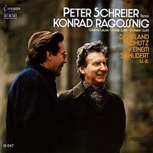 Peter Schreier: Schreier, Peter: Bach, Dowland, Schutz, Einem & Schubert