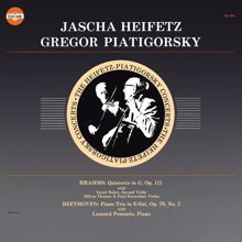 Gregor Piatigorsky: Brahms: String Quintet No. 2 in G Major, Op. 111 & Beethoven: Piano Trio No. 2 in E-Flat Major, Op. 70 (Remastered)