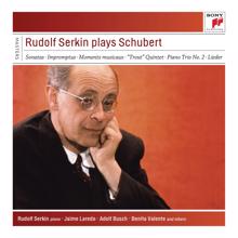 Rudolf Serkin: Rudolf Serkin Plays Schubert