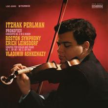 Itzhak Perlman: Prokofiev: Violin Concerto No. 2 &  Sibelius: Violin Concerto, Op. 47