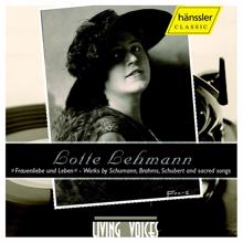 Lotte Lehmann: Lehmann, Lotte: Lieder Und Leben