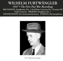 Wilhelm Furtwängler: A Midsummer Night's Dream Overture, Op. 21, MWV P3