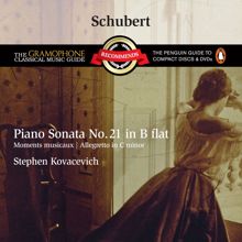 Stephen Kovacevich: Schubert: Piano Sonata No. 21 in B-Flat Major, D. 960: III. Scherzo. Allegro vivace con delicatezza - Trio