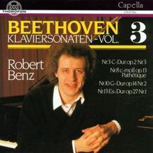 Robert Benz: Ludwig van Beethoven: Klaviersonaten Vol. 3