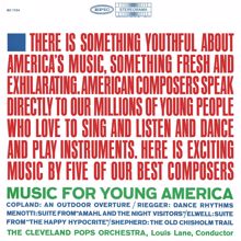 Louis Lane: Music for Young America: Works by Copland & Menotti & Riegger & Elwell & Shepherd (2024 Sony Music Entertainment)