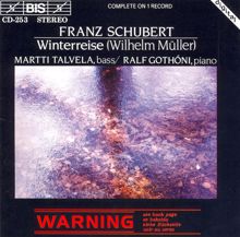 Ralf Gothóni: Schubert: Winterreise, Op. 89, D. 911