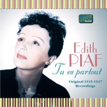 Edith Piaf: Piaf, Edith: Tu Es Partout (1935-1947)
