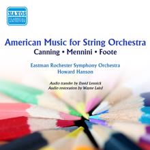 Howard Hanson: American Music for String Orchestra (Recorded 1952)