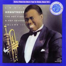 Louis Armstrong: The Hot Fives  And  Hot Sevens, Volume Iii