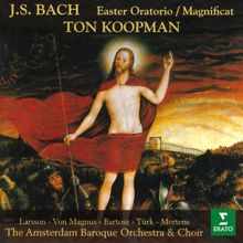 Ton Koopman, Elisabeth von Magnus, Gerd Türk, Klaus Mertens: Bach, JS: Easter Oratorio, BWV 249: VI. Recitative. "Hier ist die Gruft"