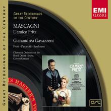 Mirella Freni/Luciano Pavarotti/Orchestra of the Royal Opera House, Covent Garden/Gianandrea Gavazzeni: L'Amico Fritz, Act III: Non mi resta che il pianto ed il dolore...