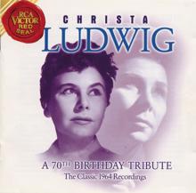 Christa Ludwig: A 70th Birthday Tribute