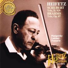 Jascha Heifetz: The Piano Trio Collection - Schubert: Trio No. 2 in E-Flat Major, D. 929 - Brahms: Trio No. 2 in C Major, Op. 87 ((Heifetz Remastered))