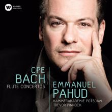 Emmanuel Pahud, Trevor Pinnock, Kammerakademie Potsdam: Bach, CPE: Flute Concerto in G Major, Wq. 169: II. Largo