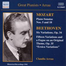 Claudio Arrau: 6 Variations in F major on an Original Theme, Op. 34: Variation I