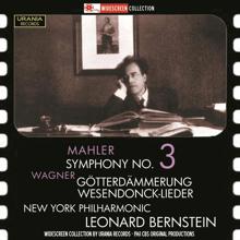 New York Philharmonic Orchestra: 5 Gedichte für eine Frauenstimme, "Wesendonck Lieder": No. 3. Im Treibhaus (In the Hothouse)