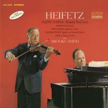 Jascha Heifetz: Saint-Saëns: Sonata No. 1, Op. 75, in D Minor, Sibelius, Wieniawski, Rachmaninoff, de Falla