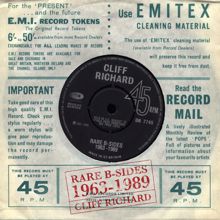 Cliff Richard: Rare B-Sides 1963-1989