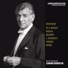 Leonard Bernstein: Overtures: Mozart - Nicolai - Strauss, Jr. - von Weber - Thomas